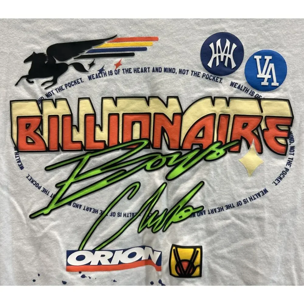 YOUTH Billionaire Boys Club Pegasus Long Sleeve T Shirt Size 9 / 10 *C9